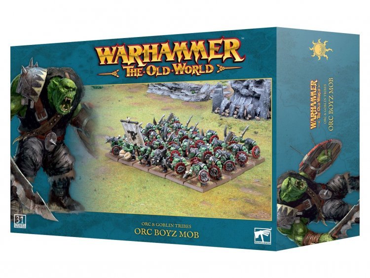 Orc Boyz Mob (The Old World, Orc & Goblin Tribes)