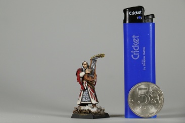 Gamezone Elf Musician (03-35) (Metal, Painted)