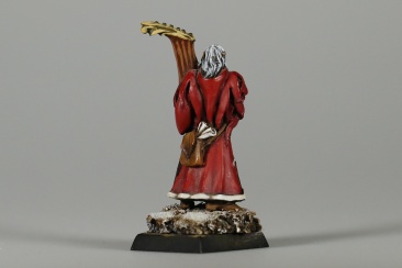 Gamezone Elf Musician (03-35) (Metal, Painted)