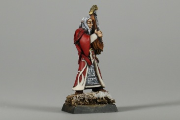 Gamezone Elf Musician (03-35) (Metal, Painted)