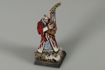 Gamezone Elf Musician (03-35) (Metal, Painted)