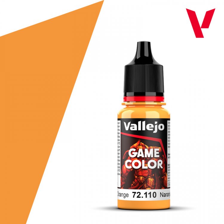 Краска Vallejo Game Color: Sunset Orange 72.110