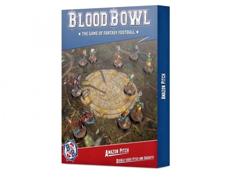 Amazon Team Pitch and Dugouts (предзаказ 2022, Blood Bowl)