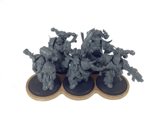 Трей на 5 миниатюр 32mm