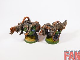 Warhammer 40k Ork Burna and Loota Boyz x7 (Pro-Painted)