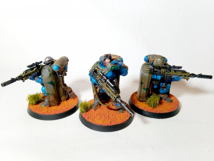 Warhammer 40000 Space Marine Primaris Eliminators x3 (Pro-Painted)