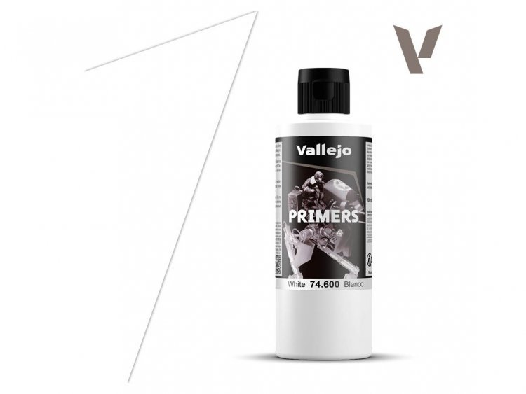 Грунтовка Vallejo Surface Primer: White 74.600 (200 мл)