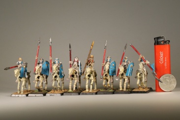 Warhammer Fantasy Battles Tomb Kings Skeleton Horsemen x8 (Painted)
