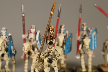 Warhammer Fantasy Battles Tomb Kings Skeleton Horsemen x8 (Painted)