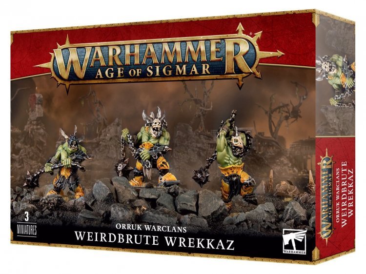 Weirdbrute Wrekkaz \ Brute Ragerz (предзаказ 2023, Age of Sigmar Orruk Warclans)