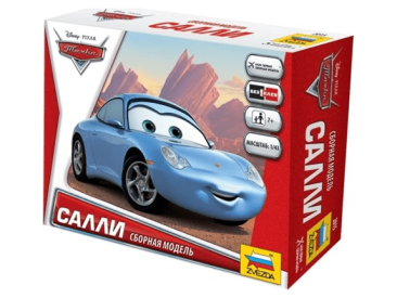Тачки Салли Звезда (сборная модель)