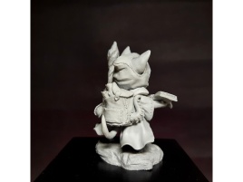 Мяуромант | Коллекционная миниатюра 70 мм