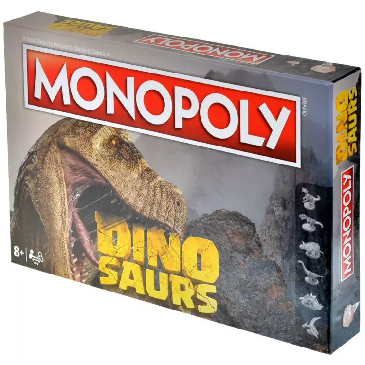 Монополия Dinosaurs Динозавры на английском языке