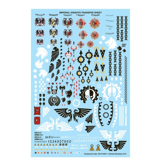 Knight Questoris Knight Preceptor Canis Rex (предзаказ 2025, Imperial Knights, Warhammer 40k)