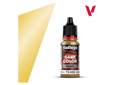 Краска Vallejo Game Color: Polished Gold 72.055
