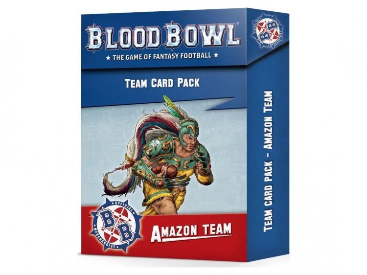 Amazon Team Card Pack (предзаказ 2022, Blood Bowl)