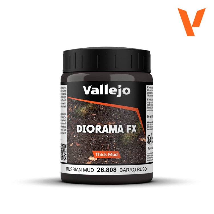 Текстурная паста Vallejo Diorama FX: Russian Mud 26.208