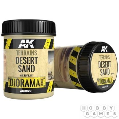 Краска AK Interactive Diorama. Terrains: Desert Sand AK8020 (250 мл)