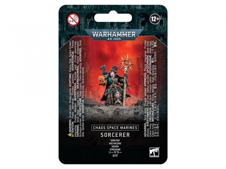 Chaos Space Marines Sorcerer 2022 (предзаказ 2025)