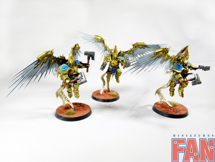 Warhammer Age of Sigmar Stormcast Eternals Prosecutors x3 (Pro-Painted)