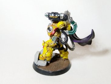 Warhammer 40k Primaris Space Marine Imperial Fists Tor Garadon (Pro-Painted)