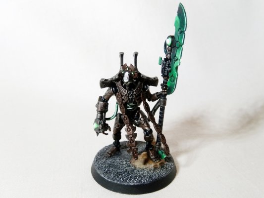 Warhammer 40k Indomitus Necron Overlord (Pro-Painted)