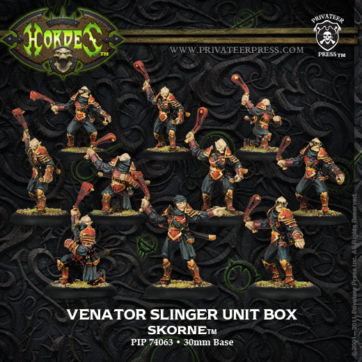 Skorne Venator Slingers Unit Box