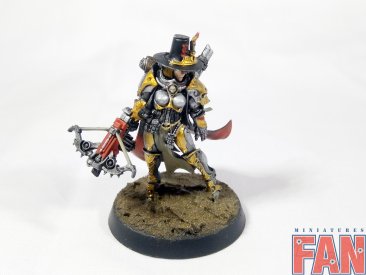 Warhammer 40k Inquisitor Greyfax (Pro-Painted)
