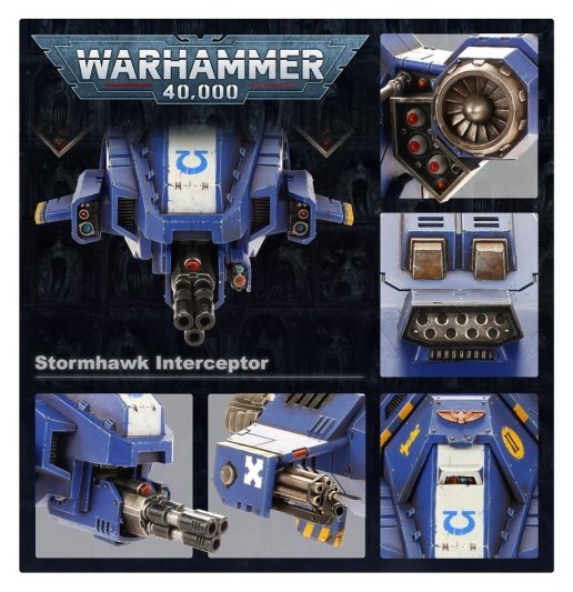 Stormhawk Interceptor / Stormtalon Gunship (Space Marines, Warhammer 40k)