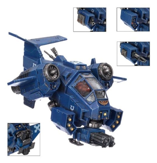Stormhawk Interceptor / Stormtalon Gunship (Space Marines, Warhammer 40k)