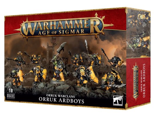 Orruk Ardboys / Ardboyz (Age of Sigmar, Orruk Warclans)