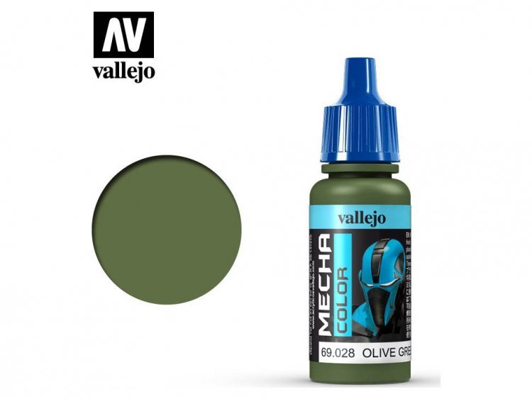 Краска Vallejo Mecha Color: Olive Green 69.028