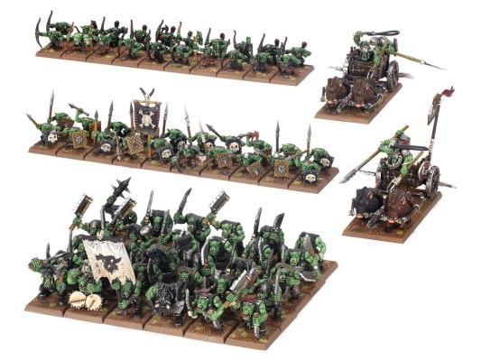 Orc &amp; Goblin Tribes Battalion (The Old World)