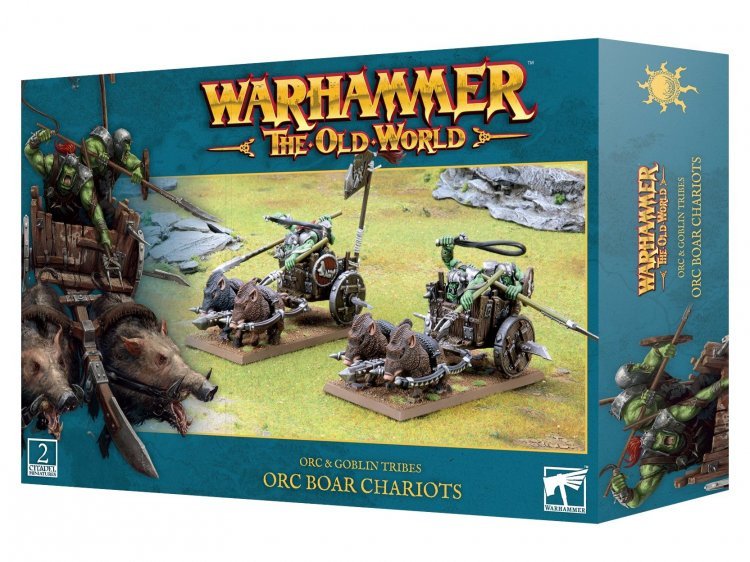Orc Boar Chariots (The Old World, Orc & Goblin Tribes)