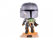 Фигурка Funko POP! Star Wars. The Mandalorian: The Mandalorian with The Child (Flying)