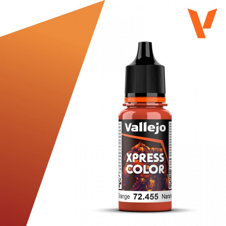 Краска Vallejo Xpress Color: Chameleon Orange 72.455