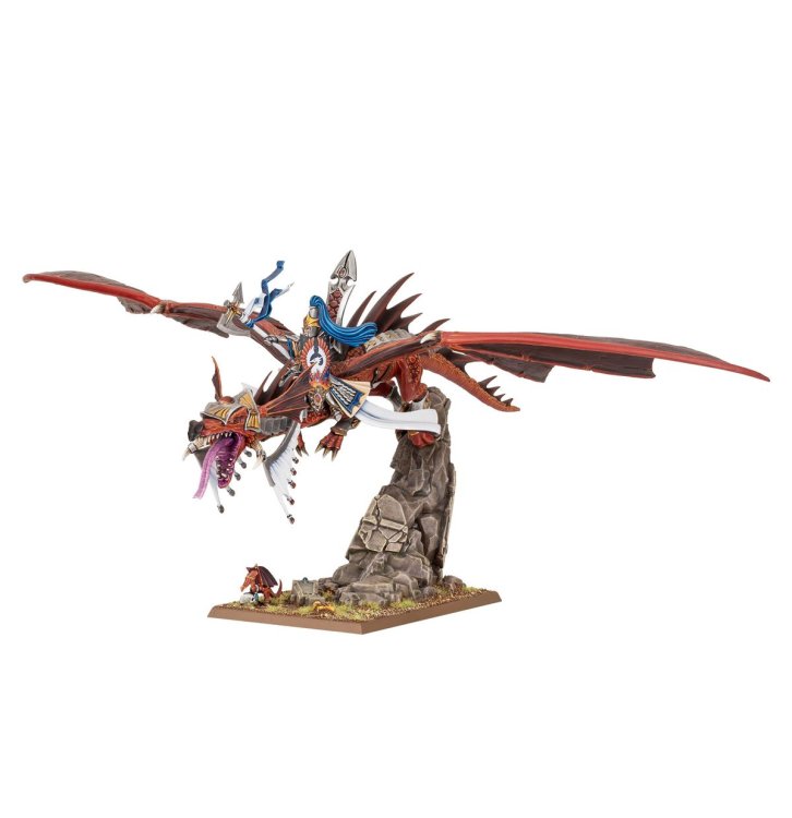 High Elf Lord on Dragon