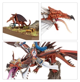 High Elf Lord on Dragon