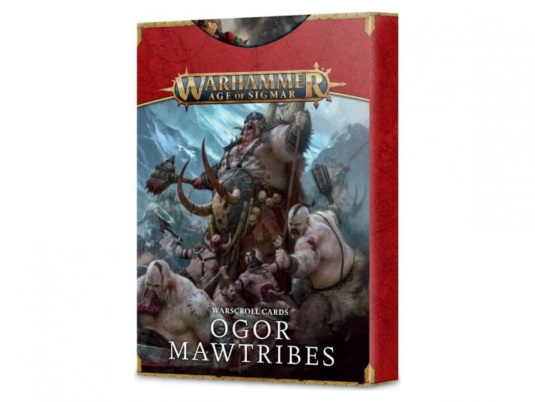 Ogor Mawtribes Warscroll Cards (предзаказ 2022, Age of Sigmar)