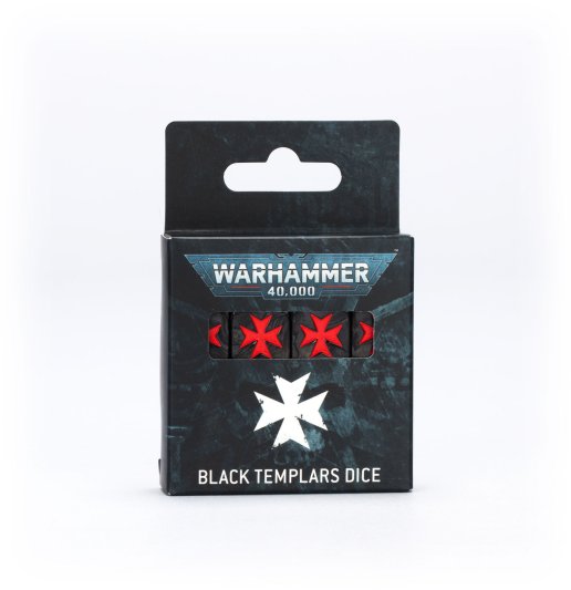 Black Templars Dice Set