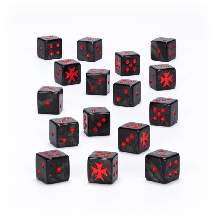 Black Templars Dice Set (предзаказ 2025)