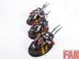 Warhammer 40k Dark Angels Ravenwing Bikes x3 (Pro-Painted)