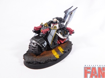 Warhammer 40k Dark Angels Ravenwing Bikes x3 (Pro-Painted)