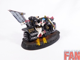 Warhammer 40k Dark Angels Ravenwing Bikes x3 (Pro-Painted)