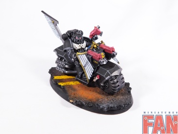 Warhammer 40k Dark Angels Ravenwing Bikes x3 (Pro-Painted)