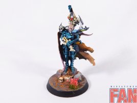 Warhammer 40k Drukhari Archon (Pro-Painted)