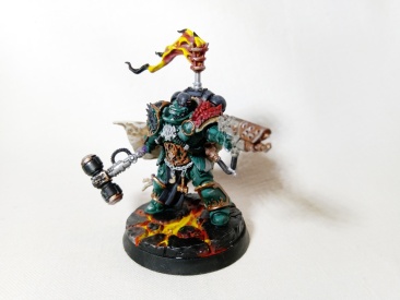 Warhammer 40k Primaris Space Marine Salamanders Adrax Agatone (Pro-Painted)