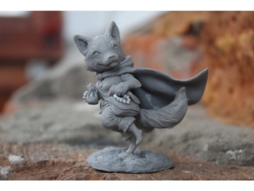 Рыжая Шельма | Коллекционная миниатюра 70 мм