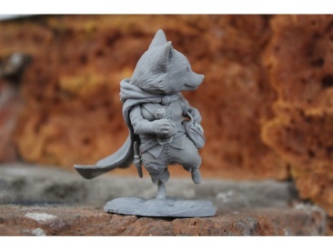 Рыжая Шельма | Коллекционная миниатюра 70 мм