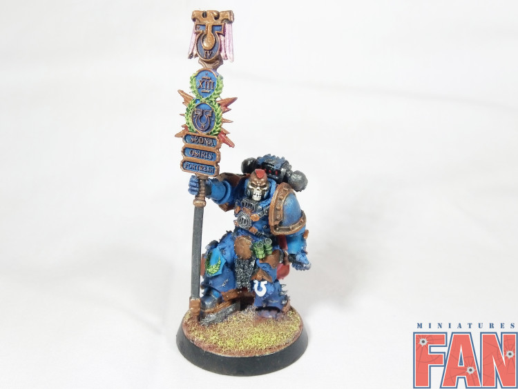 Warhammer 40k Forge World SM Ultramarine Legion Herald (Pro-Painted)